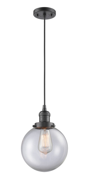 Mini Pendants Cable by Innovations ( 405 | 201C-OB-G202-8-LED Franklin Restoration ) 