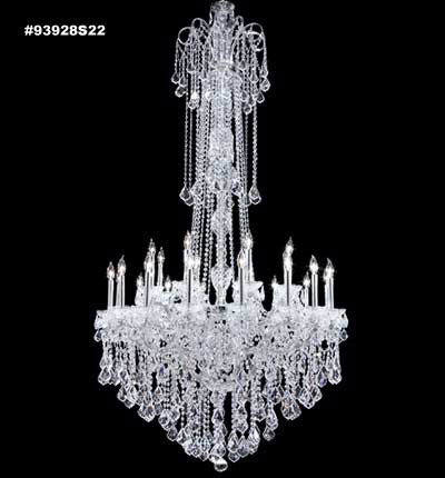 Large Chandeliers Candle by James R. Moder ( 64 | 93928S22 Maria Elena ) 