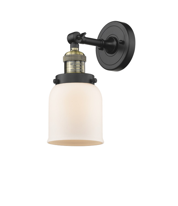 Sconces Single Glass by Innovations ( 405 | 203-BAB-G51 Franklin Restoration ) 