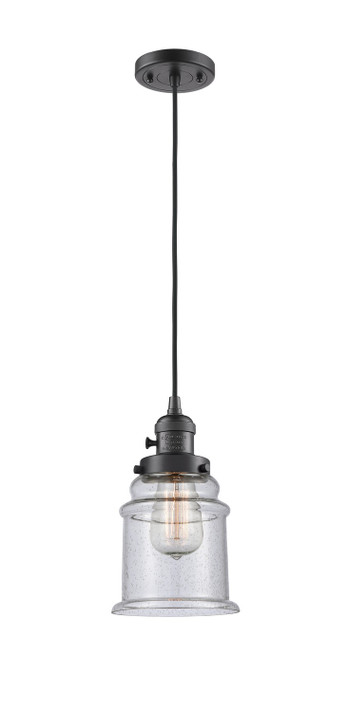 Mini Pendants Glass Down by Innovations ( 405 | 201CSW-OB-G184-LED Franklin Restoration ) 