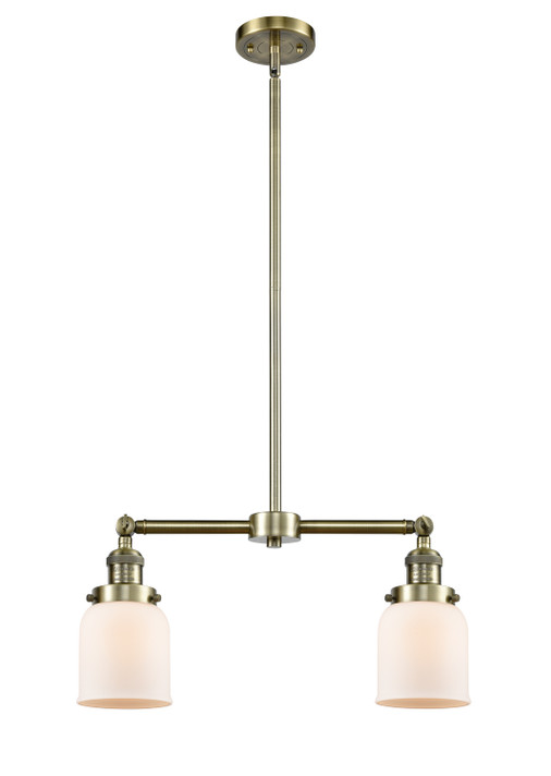 Mid. Chandeliers Glass Down by Innovations ( 405 | 209-AB-G51 Franklin Restoration ) 