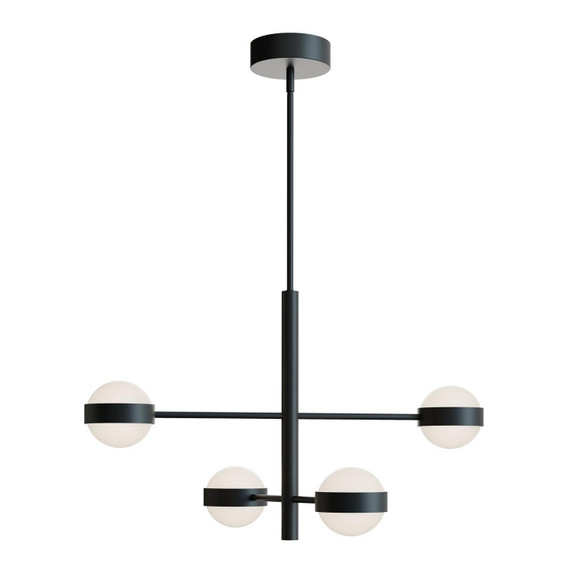 Mid. Chandeliers Glass Up by AFX Lighting ( 162 | VRNP2X4LAJUDBK Verona ) 