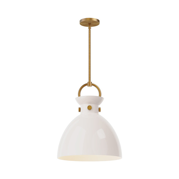 Pendants Metal Shade by Alora ( 452 | PD411814AGGO Waldo ) 