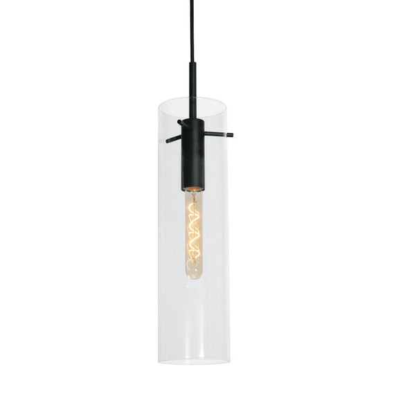 Mini Pendants Glass Down by AFX Lighting ( 162 | VSAP05MBBK Vista ) 