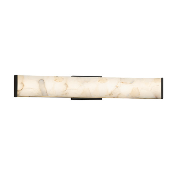 Bathroom Fixtures Cylindrical / Linear by Justice Designs ( 102 | ALR-8605-MBLK Alabaster Rocks ) 