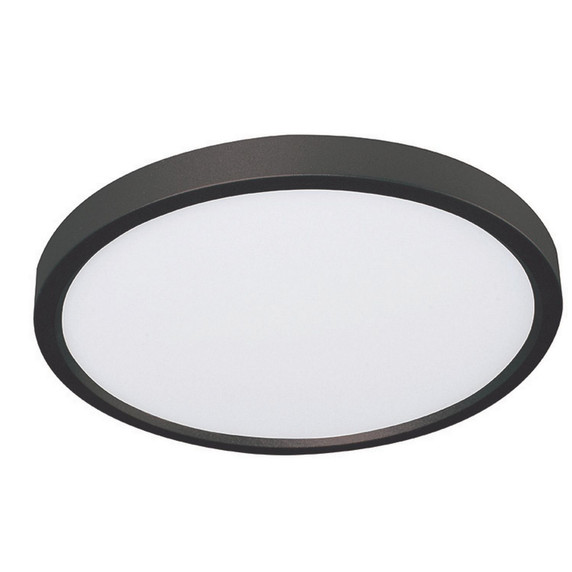 Flush Mounts Bowl Style by AFX Lighting ( 162 | EGRF08LAJD1BK Edge Round ) 