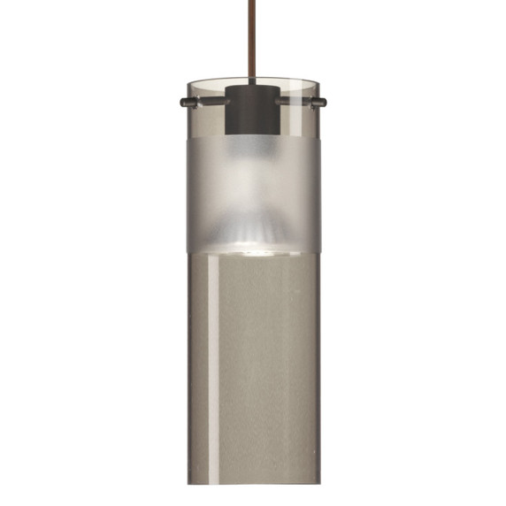 Mini Pendants Glass Down by Besa ( 74 | 1XT-6527ES-BR Besa Scope Pendant ) 
