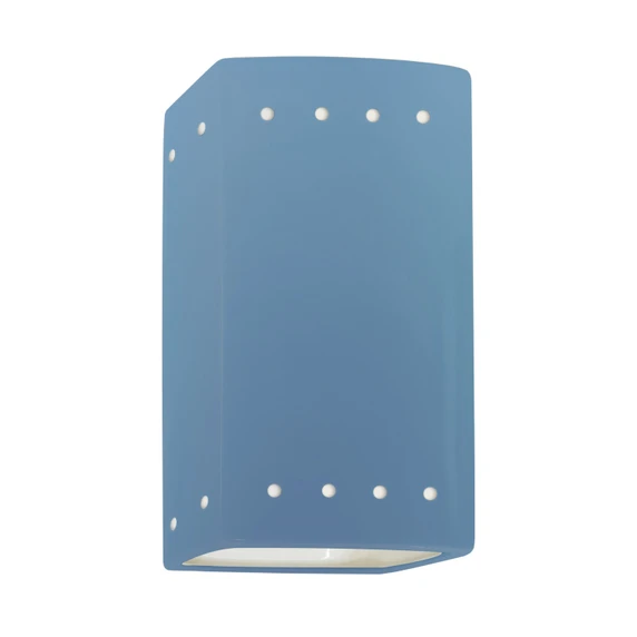 Exterior Wall Mt./Flush by Justice Designs ( 102 | CER-0925W-SKBL Ambiance ) 