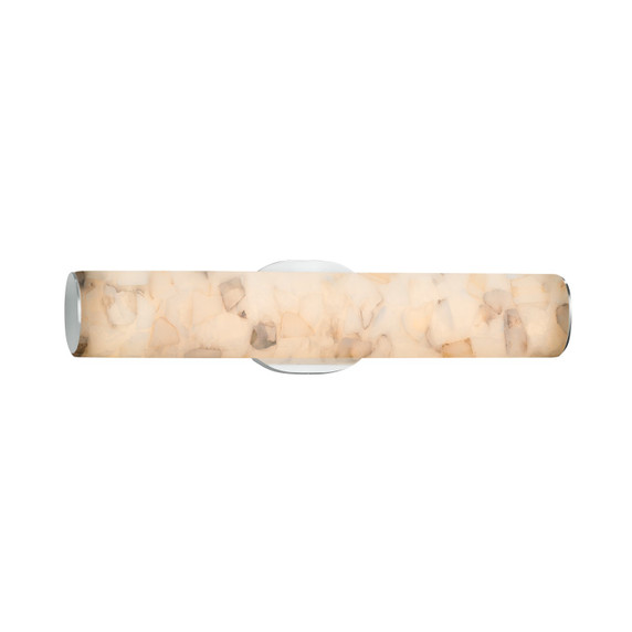 Bathroom Fixtures Cylindrical / Linear by Justice Designs ( 102 | ALR-8651-CROM Alabaster Rocks ) 