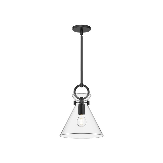 Mini Pendants Glass Down by Alora ( 452 | PD412511MBCL Emerson ) 