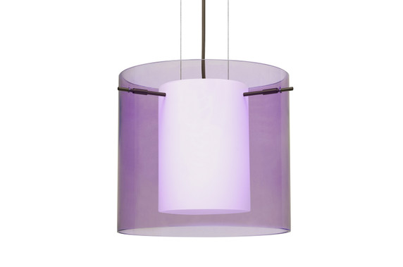 Pendants Drum Shade by Besa ( 74 | 1KG-A18407-BR Pahu ) 