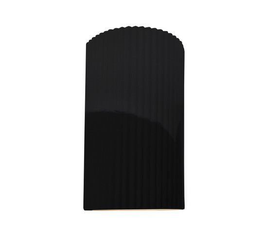 Sconces Pocket by Justice Designs ( 102 | CER-5745-BLK Ambiance ) 