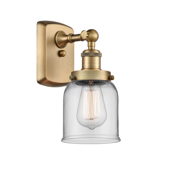 Sconces Single Glass by Innovations ( 405 | 916-1W-BB-G52 Ballston Urban ) 