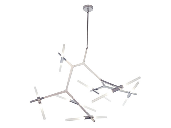 Large Chandeliers Geometric/Linear by Avenue Lighting ( 192 | HF8060-14-CH San Vicente Blvd. ) 