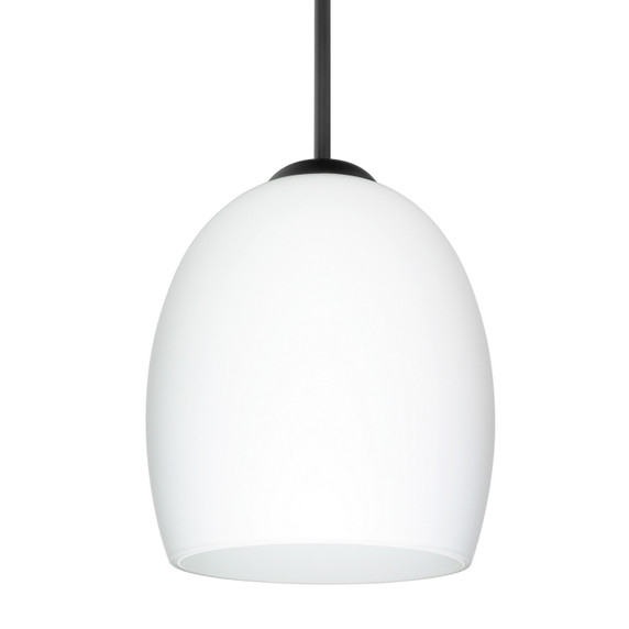 Mini Pendants Glass Down by Besa ( 74 | 1JC-169707-LED-BK Besa Lucia Pendant ) 