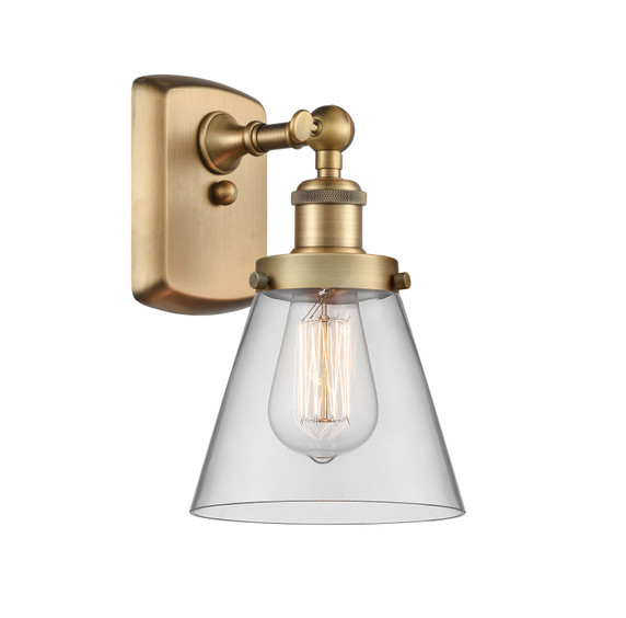 Sconces Single Glass by Innovations ( 405 | 916-1W-BB-G62 Ballston Urban ) 