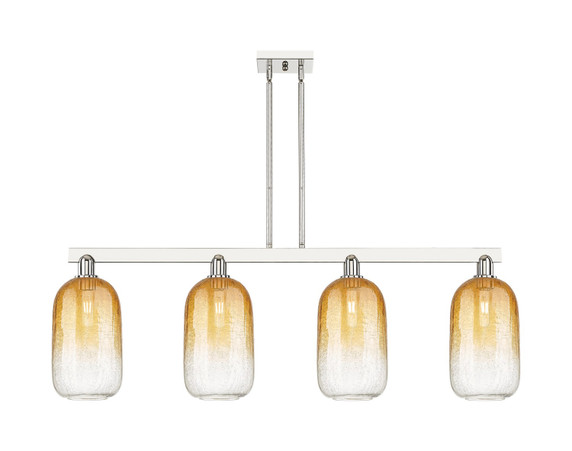 Linear/Island 4 Light + by Innovations ( 405 | 716-4I-PN-G482-7AM Arcadia ) 