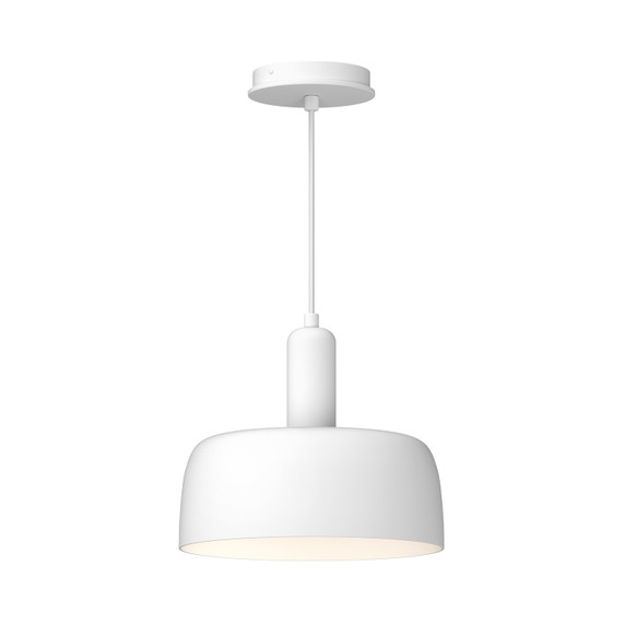 Pendants Metal Shade by Alora ( 452 | PD427710WH Adriano ) 