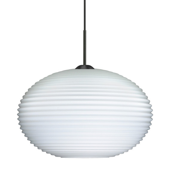 Mini Pendants Glass Down by Besa ( 74 | J-491307-LED-BK Besa Pape 12 Pendant ) 