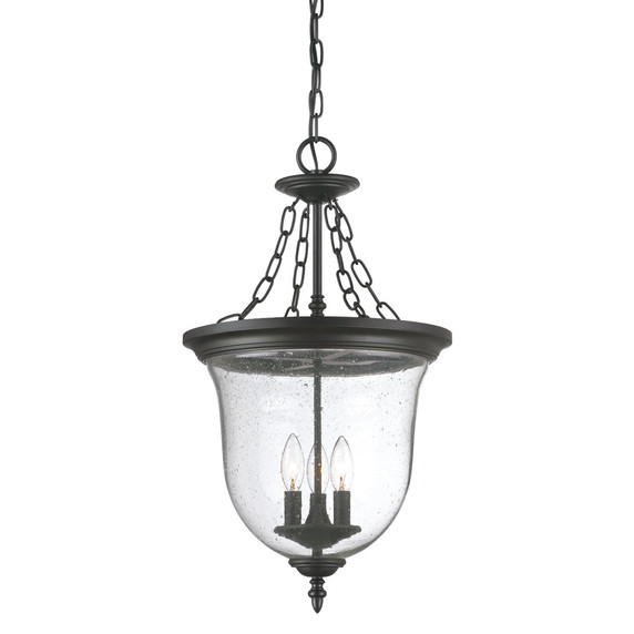 Foyer/Hall Lanterns Glass w/Frame by Acclaim Lighting ( 106 | 9316BK Belle ) 