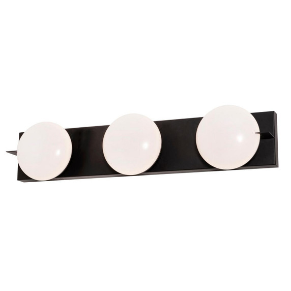 Bathroom Fixtures Three Lights by AFX Lighting ( 162 | GATV2406L30D1BK Gates ) 