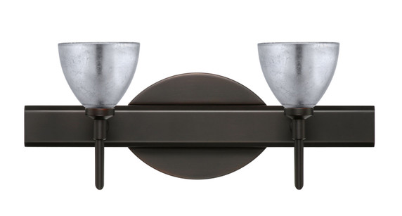 Bathroom Fixtures Two Lights by Besa ( 74 | 2SW-1758SF-BR Divi ) 