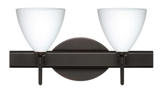 Bathroom Fixtures Two Lights by Besa ( 74 | 2SW-177907-BR Mia ) 