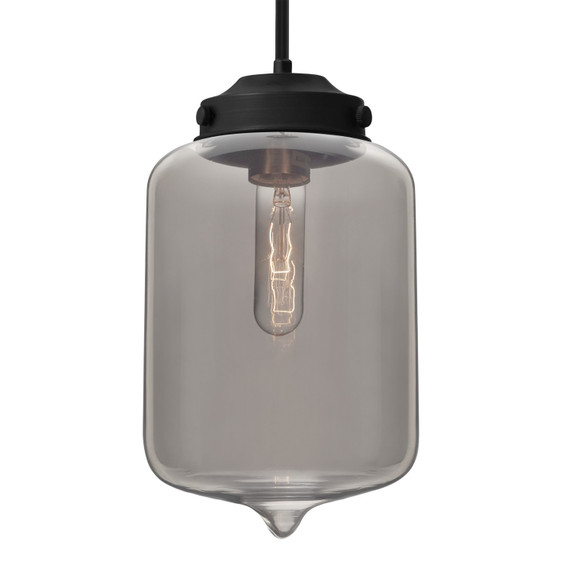 Mini Pendants Glass Down by Besa ( 74 | 1TT-OLINSM-BK Besa Olin Pendant ) 