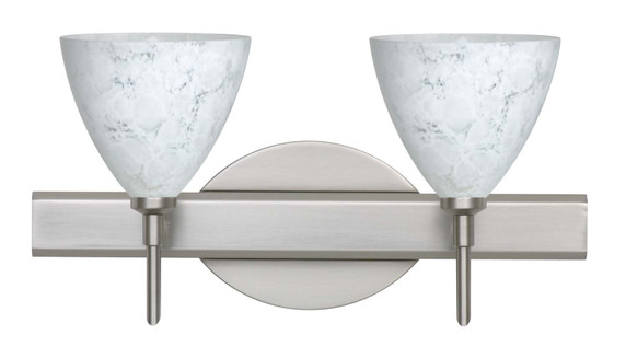 Bathroom Fixtures Two Lights by Besa ( 74 | 2SW-177919-SN Mia ) 