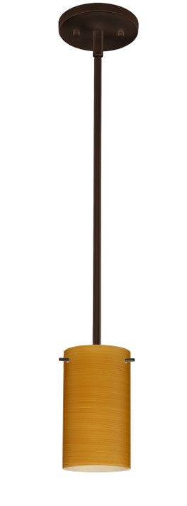 Mini Pendants Glass Down by Besa ( 74 | 1TT-4404OK-LED-BR Stilo ) 