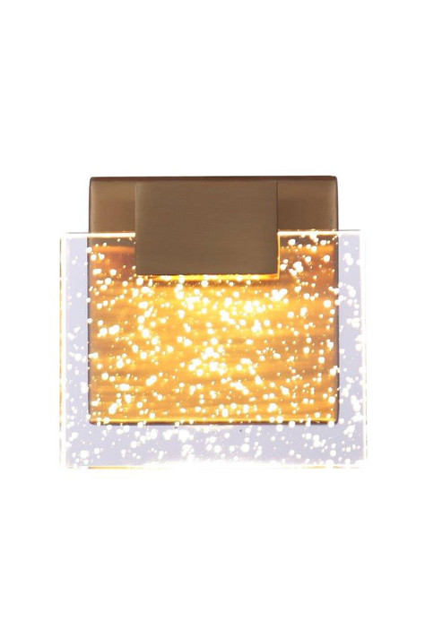 Sconces Single Glass by Craftmade ( 46 | 15905SB-LED Alamere ) 