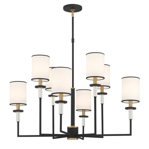 Large Chandeliers Candle by Crystorama ( 60 | HAT-478-BF-VG Hatfield ) 