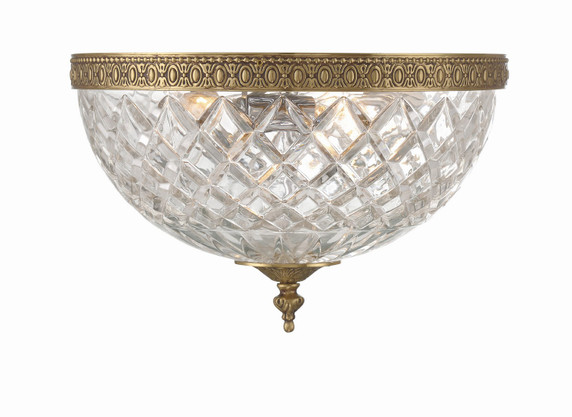 Flush Mounts Bowl Style by Crystorama ( 60 | 117-12-OB Ceiling Mount ) 