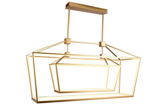 Linear/Island Open Frame by Avenue Lighting ( 192 | HF9413-GLD Park Ave. ) 