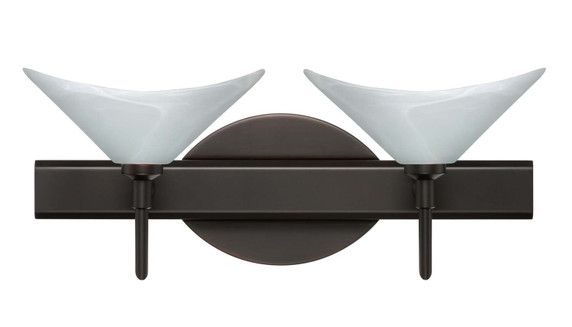 Bathroom Fixtures Two Lights by Besa ( 74 | 2SW-191352-BR Hoppi ) 
