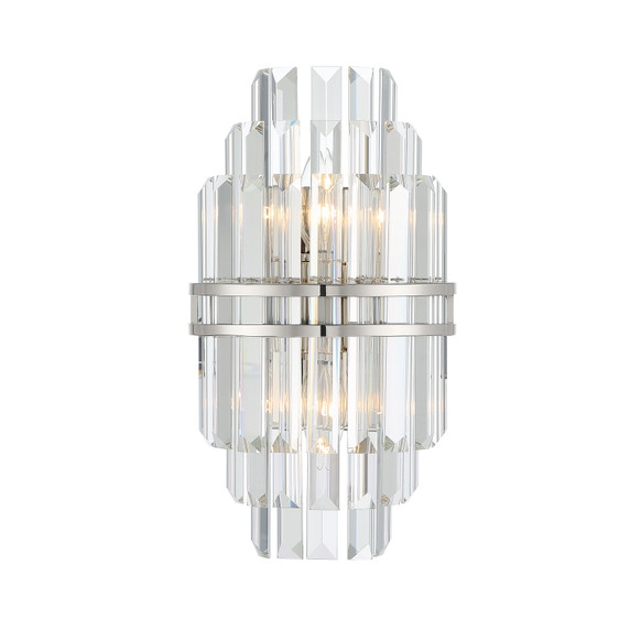 Sconces Pocket by Crystorama ( 60 | HAY-1402-PN Hayes ) 