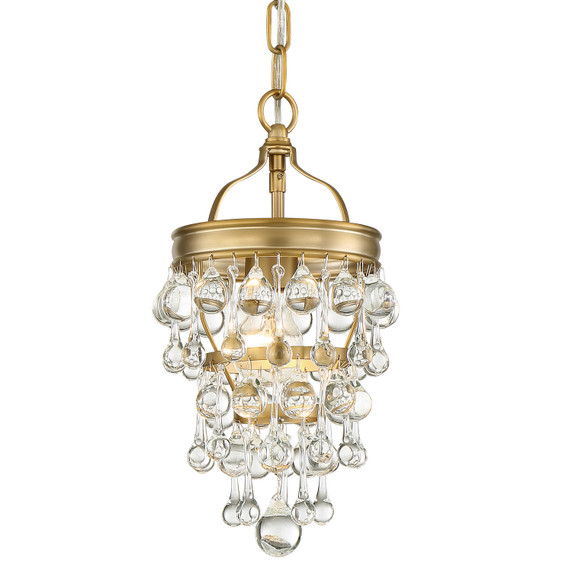 Mini Pendants Empire/Basket by Crystorama ( 60 | 131-VG Calypso ) 