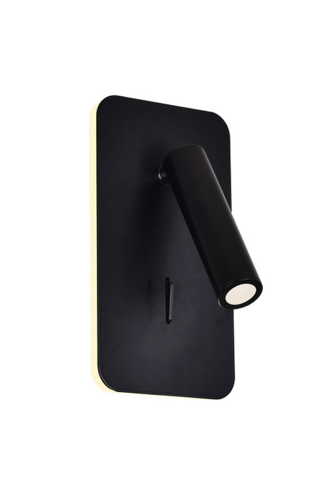 Sconces Directional/Cylinder by CWI Lighting ( 401 | 1243W6-101 Private I ) 