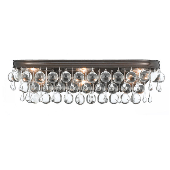 Bathroom Fixtures Five+Lights by Crystorama ( 60 | 133-VZ Calypso ) 