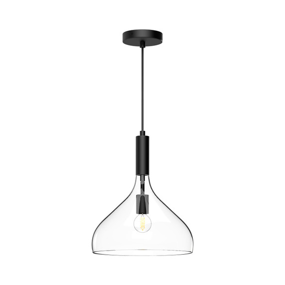 Pendants Glass Down by Alora ( 452 | PD532312MBCL Belleview ) 