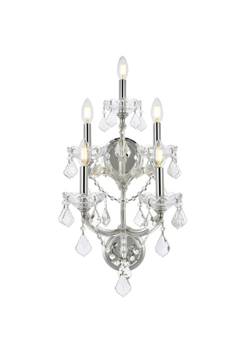 Sconces Quad plus by Elegant Lighting ( 173 | 2800W5C/RC Maria Theresa ) 