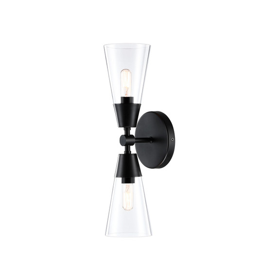 Sconces Double Glass by Designers Fountain ( 43 | D290C-2WS-MB Norro ) 