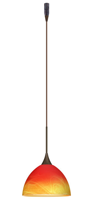 Track Pendants by Besa ( 74 | RXP-4679SL-BR Brella ) 