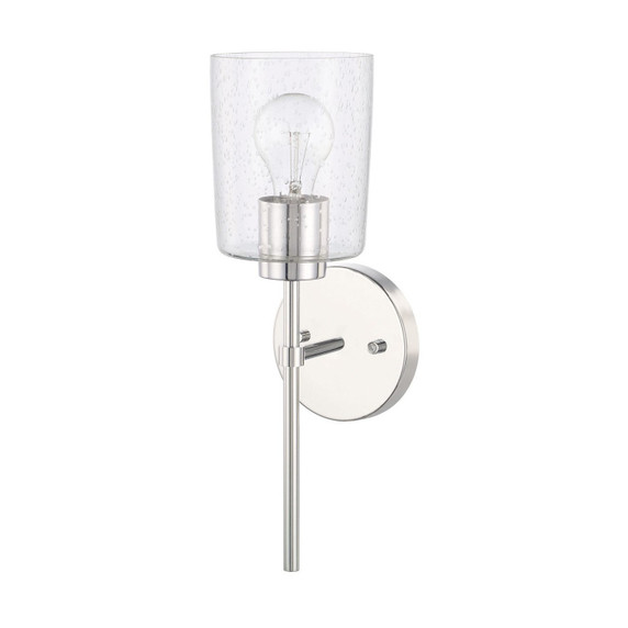 Sconces Single Glass by Capital Lighting ( 65 | 628511CH-449 Greyson ) 