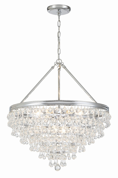 Mid. Chandeliers Empire/Basket by Crystorama ( 60 | 137-CH Calypso ) 