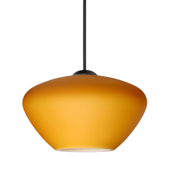 Mini Pendants Glass Down by Besa ( 74 | 1XC-541080-BK Besa Peri Pendant ) 