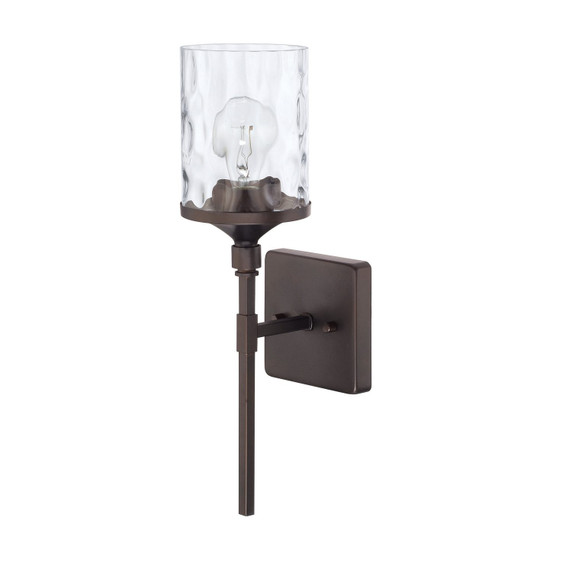 Sconces Single Glass by Capital Lighting ( 65 | 628811BZ-451 Colton ) 