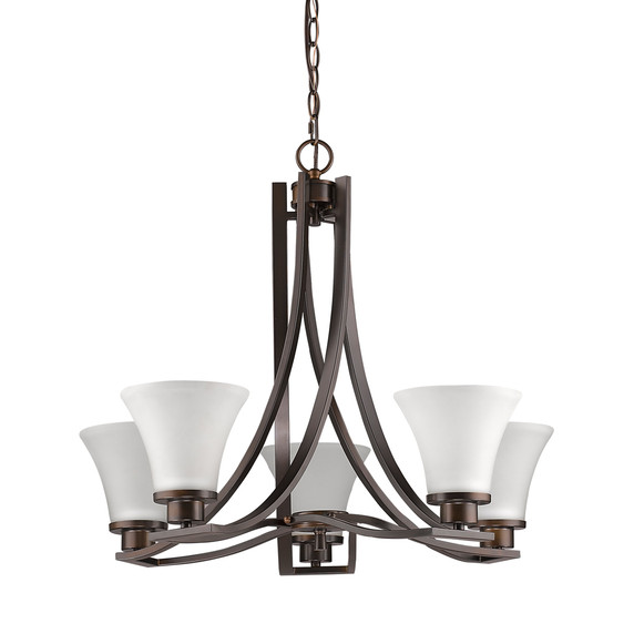 Mid. Chandeliers Glass Up by Acclaim Lighting ( 106 | IN11270ORB Mia ) 