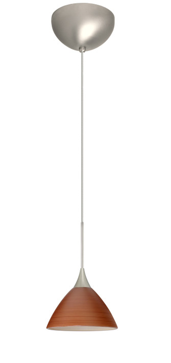 Mini Pendants Glass Down by Besa ( 74 | 1XC-1743CH-LED-SN Domi ) 