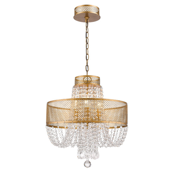 Mini Chandeliers Glass Shade by Acclaim Lighting ( 106 | IN11310AG Viola ) 